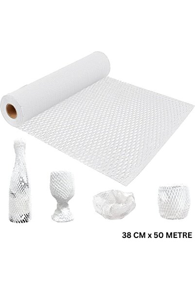 roco paper Petek Dolgu Ambalaj Sargı Kağıdı - Beyaz, Hediye ve Eşya Paketleme...