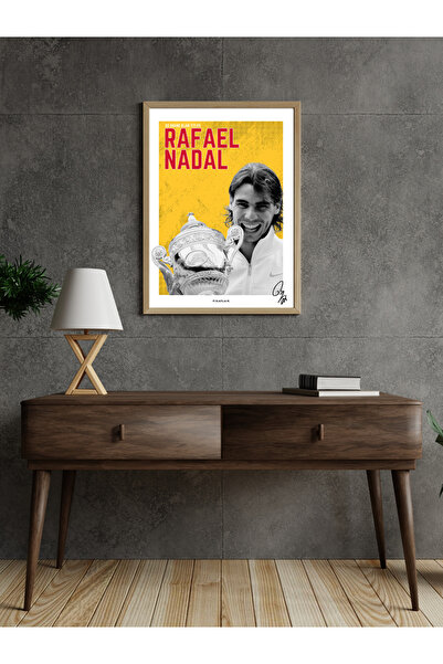Pixaflair - Rafael Nadal - Tenis - Çerçevesiz Poster