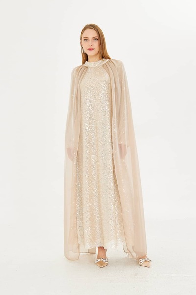 Lüks Terzi Pelerinli Payet