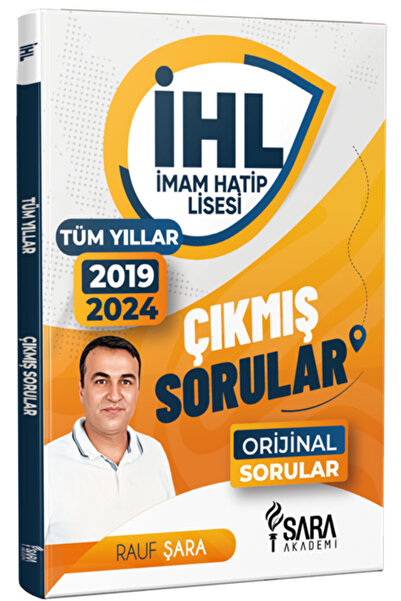 Şara Akademi 2026 ÖABT MEB-AGS İHL İmam Hatip Lisesi Çıkmış Sorular Tüm Yılla...