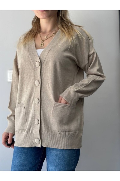 MİVTO Cotton Pocket Cardigan