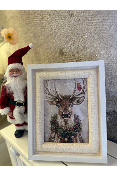 Marka Wooden Picture Frame with Deer