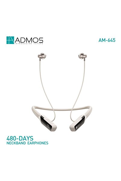 ADMOS سماعات أذن لاسلكية بلوتوث تُعلق حول الرقبة