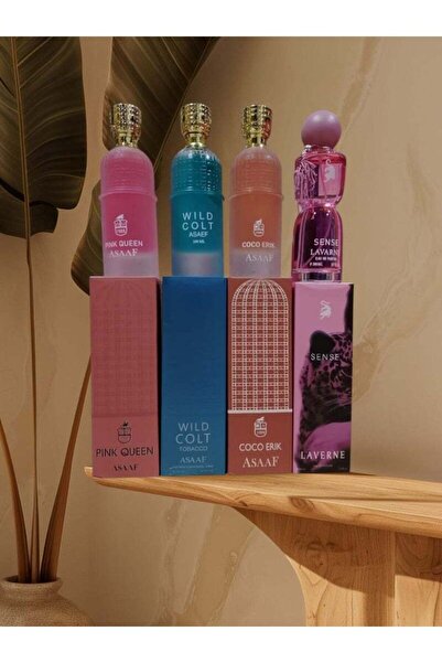 ASAFF A luxurious 4-piece assorted perfume set