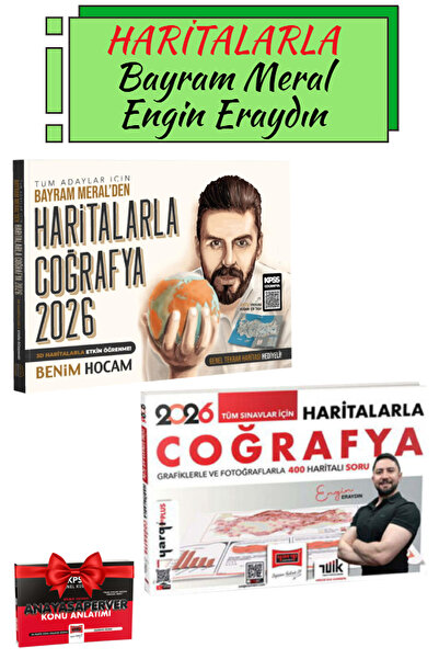Yargı Yayınları Benim Hocam Yayınları Bayram Meral 2026 Haritalarla Coğrafya ...