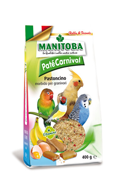 Manitoba Pate Carnival Eggfood for Canaries Pastoncino -400g
