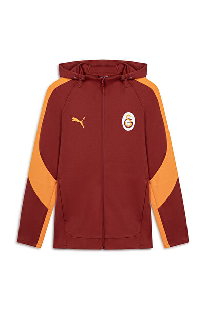 GSStore Galatasaray Puma A Takım Fermuarlı Kapüşonlu Sweatshirt 78290201