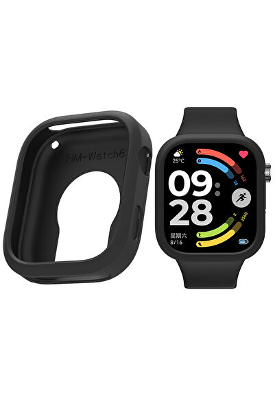 Nezih Case Redmi Watch 6 Compatible Slim Lightweight Soft Silicone 360 Case P...