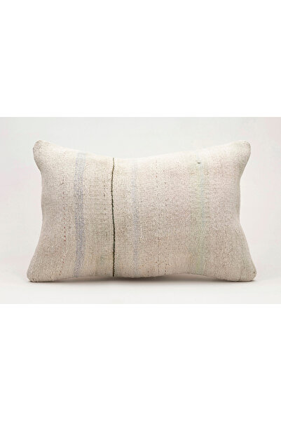 Kilim Whole Sale غطاء وسادة عتيق مصنوع يدويًا من السجاد القديم، 40×60 سم، صوف