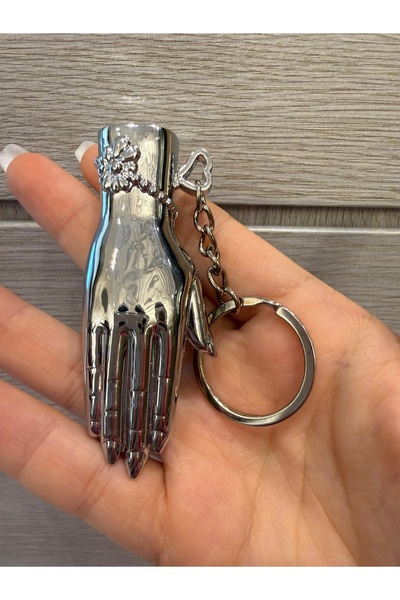 Maça Tasarım Lüks El Şeklinde Tekrar Doldurulabilir Gazlı Çakmak