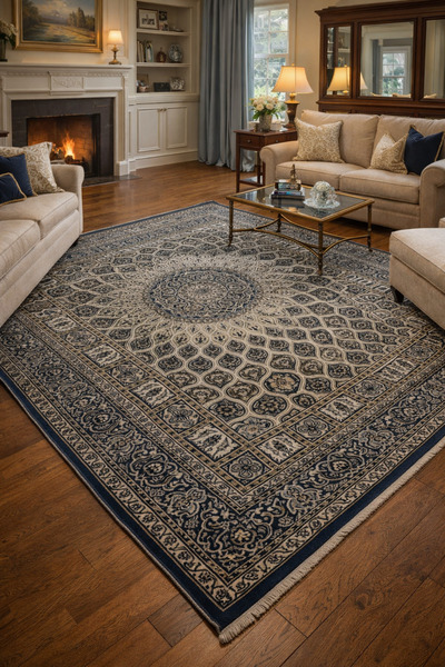 ŞIK VE MUTLU Ottoman Gümbet Pattern Machine Carpet 226 X 153 cm