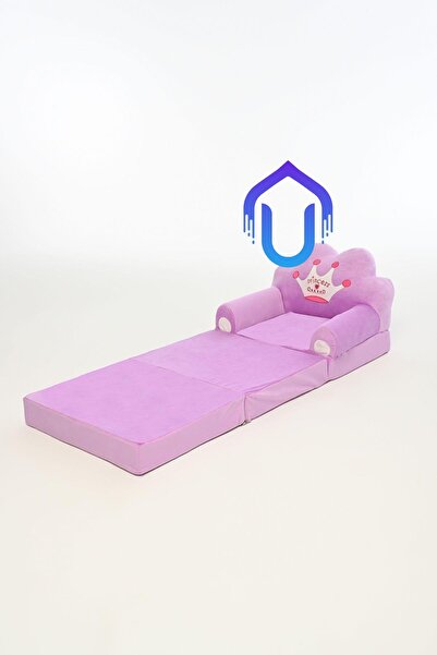 NW NessiWorld Portatif, Yıkanabilir, Katlanabilir Peluş Çocuk Koltuğu 120 Cm