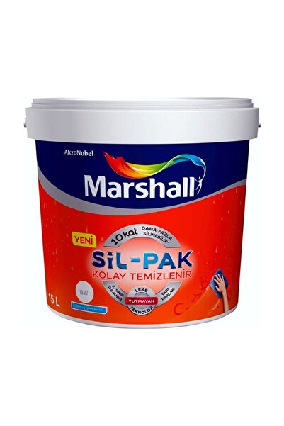 Marshall SİL-PAK KOLAY TEMİZLENİR İÇ ÇEPE BOYASI