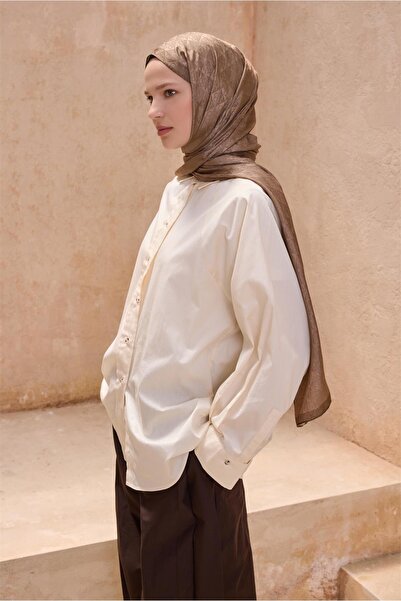 Belli FRESH J.MONOGRAM CAMEL ŞAL