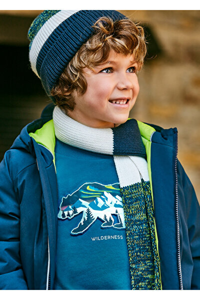 MAYORAL Boy's Beret Scarf Set