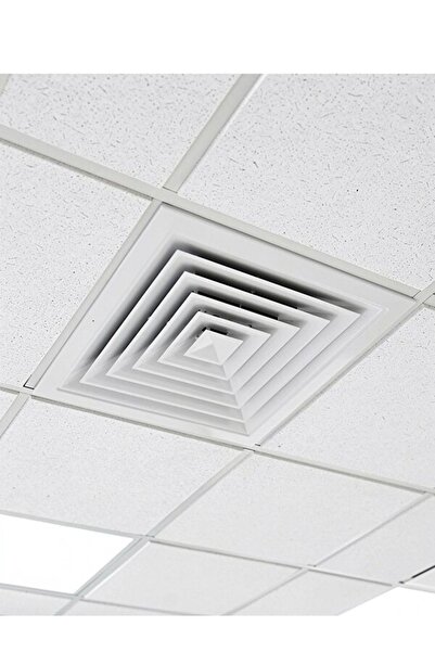 KAPSAN KARE TAVAN ANEMOSTAD (45X45 DIŞ ÖLÇÜ)ALÜMİNYUM