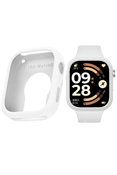 Nezih Case Redmi Watch 6 Compatible Slim Lightweight Soft Silicone 360 Case P...