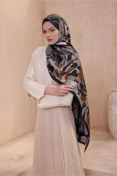 Belli FRESH MODAL SİYAH-VİZON ŞAL 3