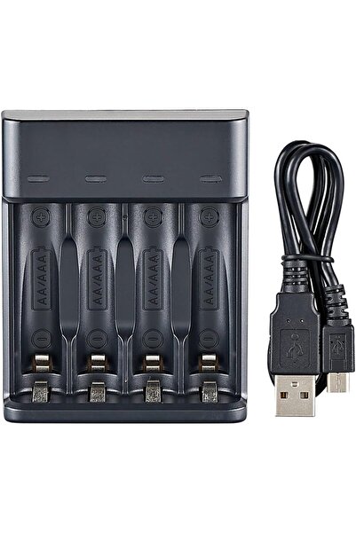 EACAM Smart Battery Charger with 4 Slots