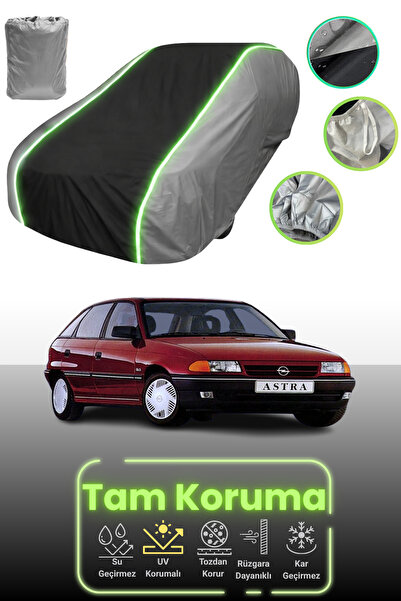 Dokaca Neo غطاء حماية للسيارة باللون الرمادي والأسود والرمادي النيون قماش مجد...