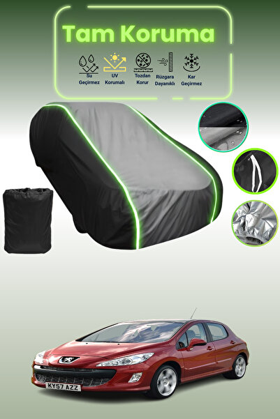 Dokaca Neo غطاء حماية متوافق مع سيارة بيجو قماش مجدّل ذات الخمسة أبواب موديلا...