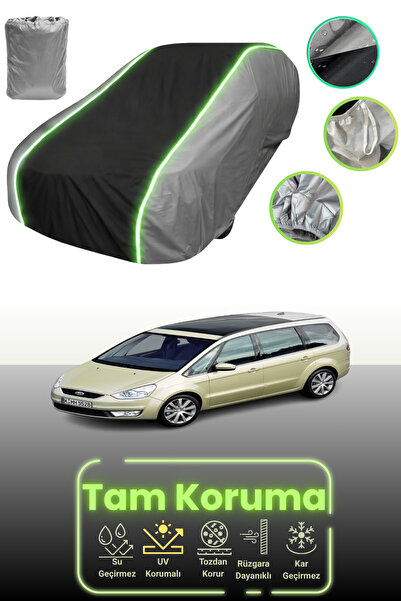 Dokaca Neo غطاء حماية للسيارة باللون الرمادي والأسود والرمادي النيون قماش مجد...