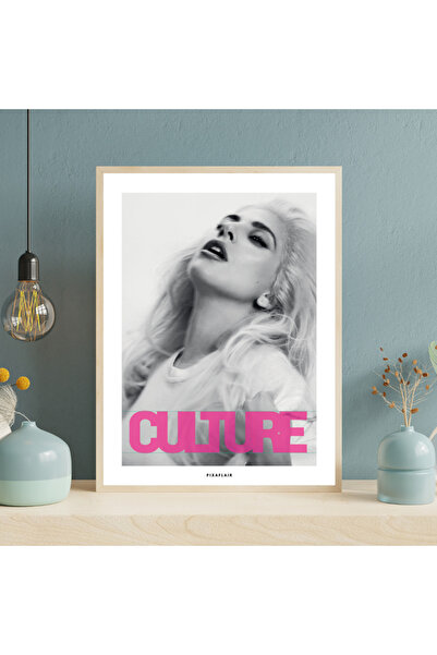 Pixaflair - Lady Gaga - Culture - Çerçevesiz Poster