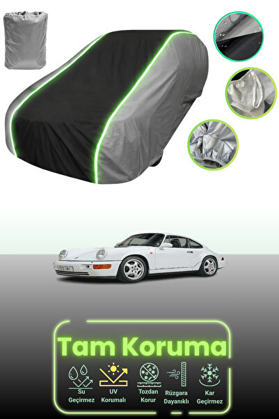 Dokaca Neo غطاء حماية متوافق مع سيارة بورش 911 كاريرا قماش مجدّل (964) 1989 -...