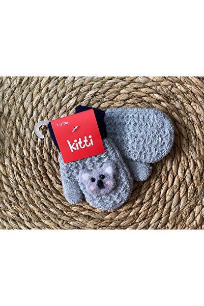 Kitti قفازات أنيمالز بيبي ذات إصبع واحد عالية الجودة ولطيفة للأطفال من عمر 1-3 سنوات