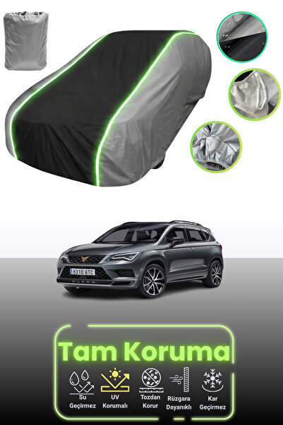 Dokaca Neo غطاء حماية للسيارة متوافق مع غراي.بلاك.غراي نيون قماش مجدّل كوبرا أتيكا