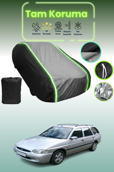 Dokaca Neo غطاء حماية متوافق مع سيارة فورد اسكورت 6 تورنير قماش مجدّل باللون ...