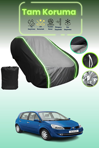 Dokaca Neo غطاء حماية متوافق مع سيارة رينو سينيك 2003 - 2009 باللون الأسود_ال...