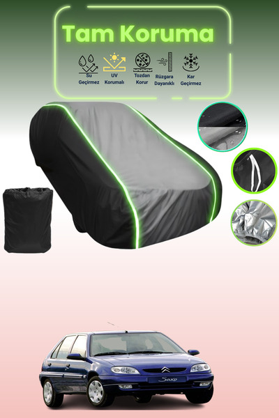 Dokaca Neo غطاء حماية متوافق مع سيارة سيتروين ساكسو ذات قماش مجدّل أبواب من 1...