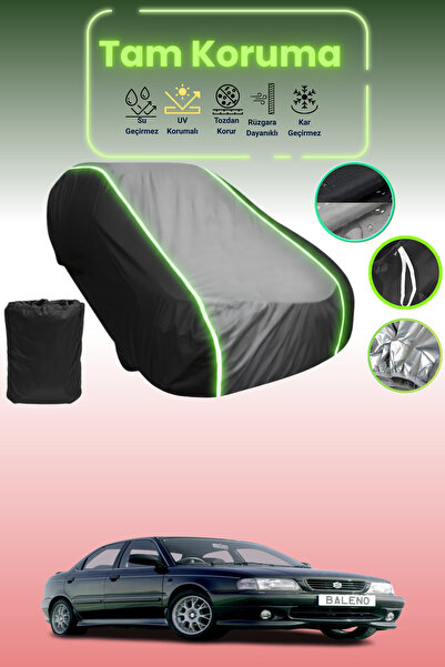 Dokaca Neo غطاء حماية متوافق مع سيارة سوزوكي بالينو قماش مجدّل باللون الأسود_...