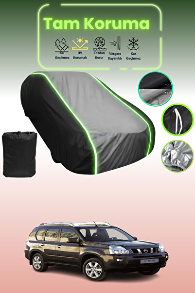 Dokaca Neo غطاء حماية متوافق مع سيارة نيسان إكس-تريل 2007 - 2013 باللون الأسو...