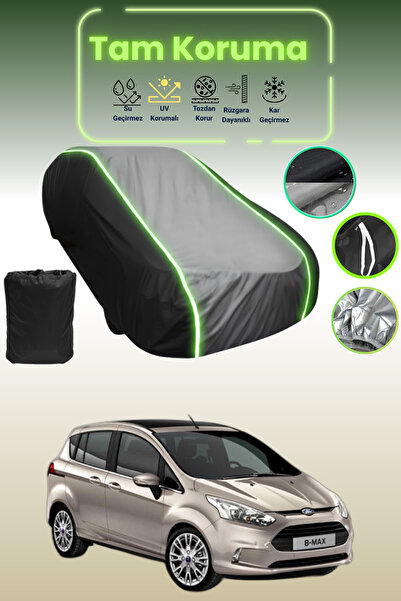Dokaca Neo غطاء حماية متوافق مع سيارة فورد B-Max باللون الأسود_الرمادي_الأسود...