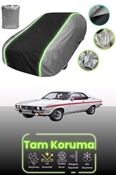 Dokaca Neo غطاء حماية للسيارة باللون الرمادي والأسود والرمادي النيون قماش مجد...