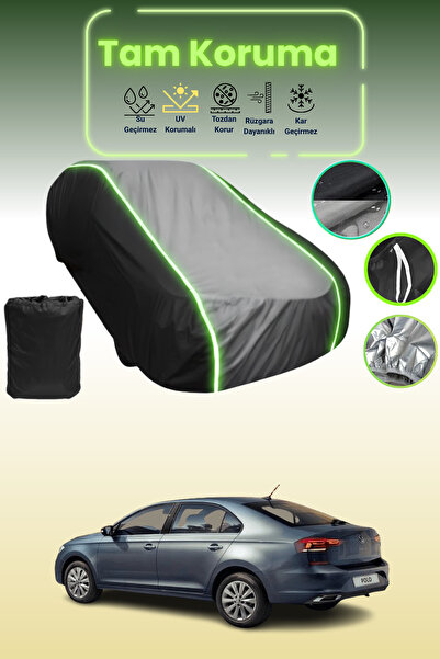 Dokaca Neo غطاء حماية متوافق مع سيارة فولكس فاجن بولو سيدان 2010 - 2021 باللو...