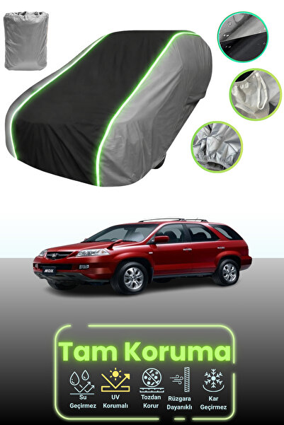 Dokaca Neo غطاء حماية للسيارة باللون الرمادي والأسود والرمادي النيون قماش مجد...