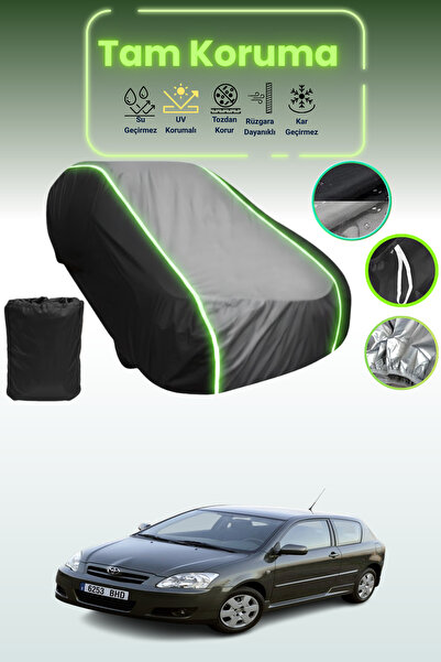 Dokaca Neo غطاء حماية متوافق مع سيارة تويوتا كورولا قماش مجدّل ذات 3 أبواب من...