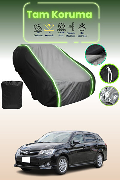 Dokaca Neo غطاء حماية متوافق مع سيارة تويوتا كورولا فيلدر XI من نوع Black_Gre...