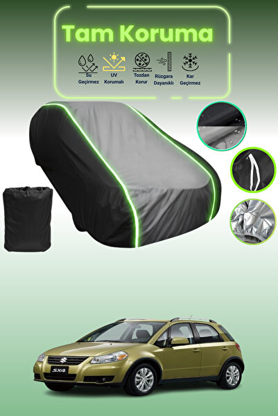 Dokaca Neo غطاء حماية متوافق مع سيارة سوزوكي Sx4 موديلات قماش مجدّل - 2013 با...