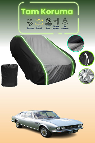 Dokaca Neo غطاء حماية متوافق مع سيارة فيات دينو كوبيه 1967-1972 باللون الأسود...