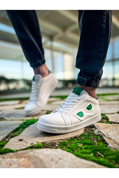 Chekich CH151 - أحذية رجالية GBT Glasses أبيض/أخضر