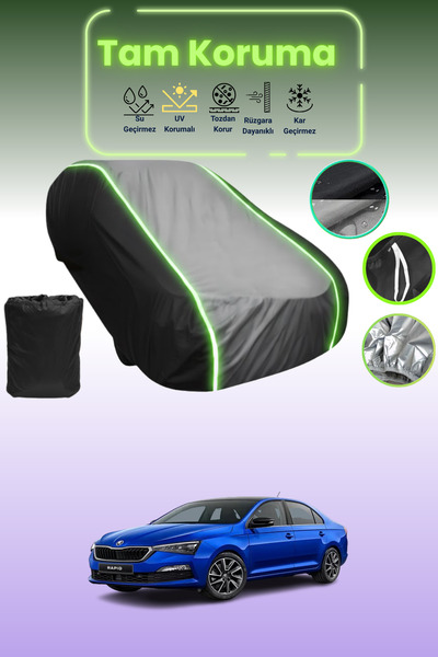 Dokaca Neo غطاء حماية متوافق مع سيارة سكودا رابيد (غير أوروبية) 2011 - 2021 ب...