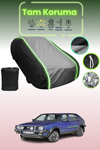 Dokaca Neo غطاء حماية للسيارة باللون الأسود_الرمادي_الأسود النيون قماش مجدّل ...