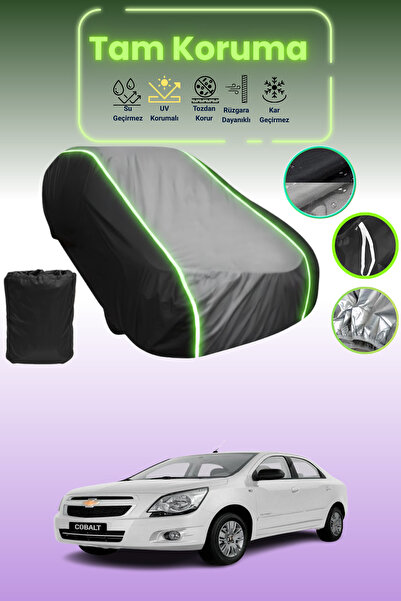 Dokaca Neo غطاء حماية متوافق مع سيارة شيفروليه كوبالت 2011 - 2021 باللون الأس...