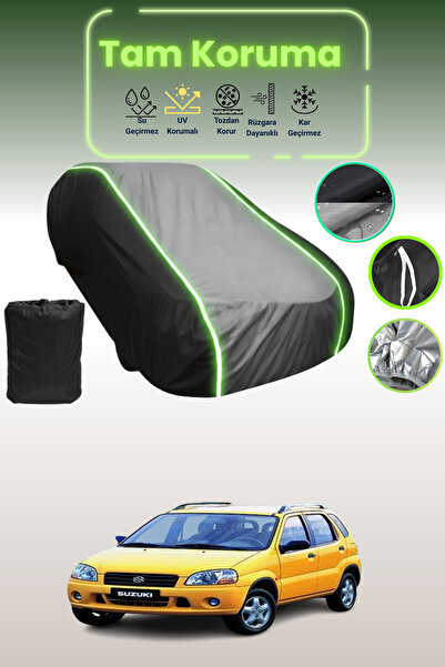 Dokaca Neo غطاء حماية متوافق مع سيارة سوزوكي إيجنيس هاتشباك قماش مجدّل باللون...