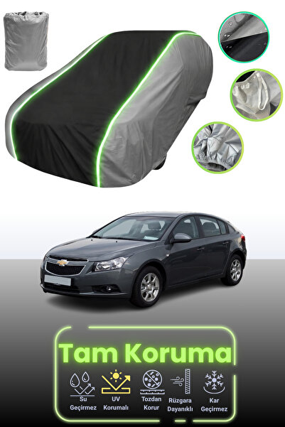 Dokaca Neo غطاء حماية للسيارة باللون الرمادي والأسود والرمادي النيون قماش مجد...