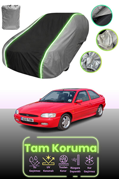 Dokaca Neo غطاء حماية للسيارة باللون الرمادي والأسود والرمادي النيون قماش مجد...